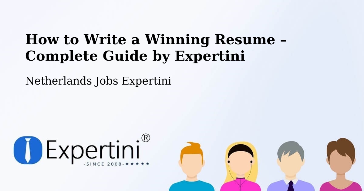 Resume Writing Guide for Job Seekers – Raalte - Raalte, Netherlands Jobs Expertini